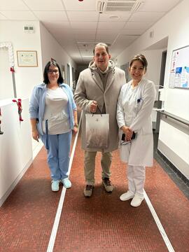 Silvestrski obisk; Vir: Arhiv Občine Sežana